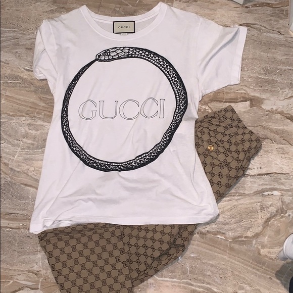 ‼️SOLD‼️Gucci white snake t-shirt - Picture 2 of 5